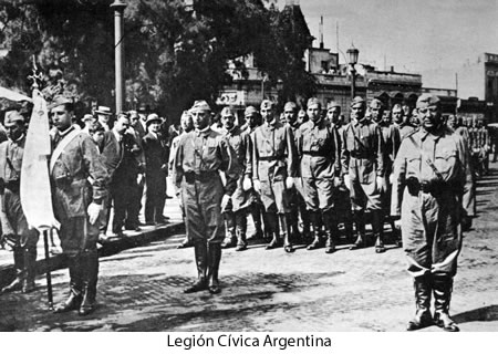 La Legión Cívica Argentina fue un Partido político y organización paramilitar fascista y nacionalista de Argentina. Partido único durante el gobierno de José Félix Uriburu de 1930 a 1932.